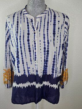 Limelight Batik Print Embroidered Size Large